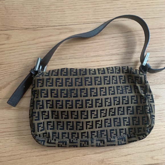 Vintage Vendi Zucchino Zucca Baguette Shoulder Bag - Picture 2 of 4